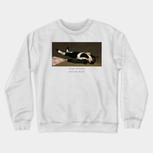 dead toreado painting by manet Crewneck Sweatshirt